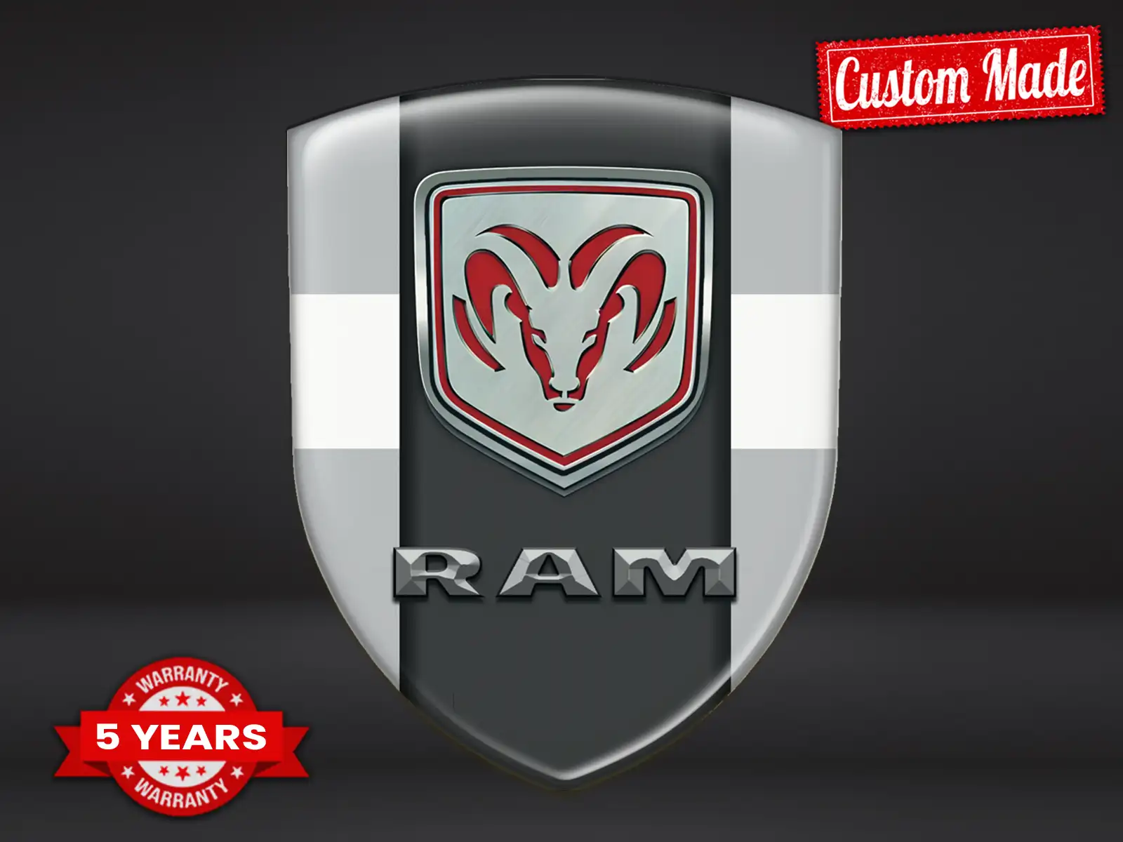 Dodge Türaufkleber Robust Hochwertig Professionell